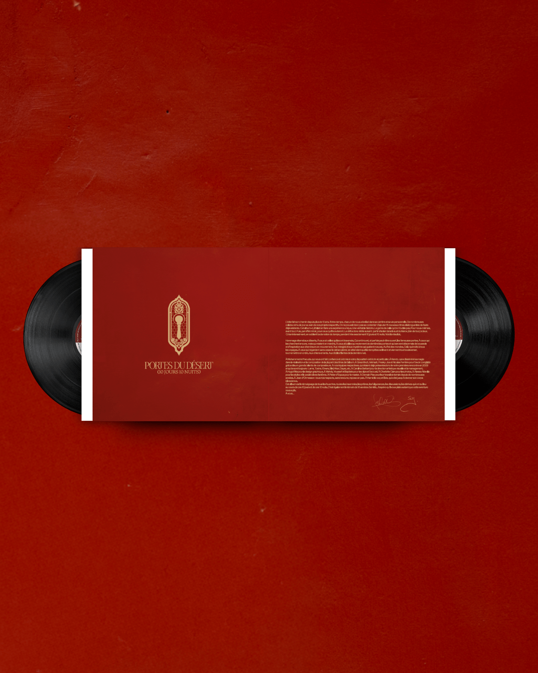 Double vinyle “Portes du Désert” - Version classique