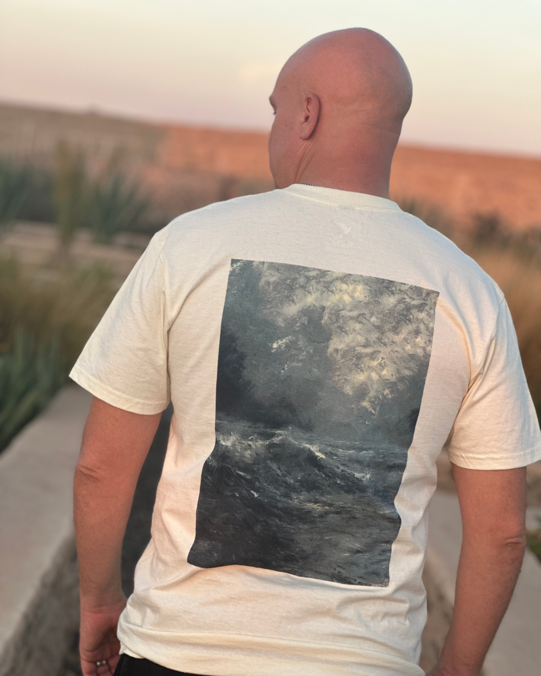 T-shirt  off-white  "Matière première"