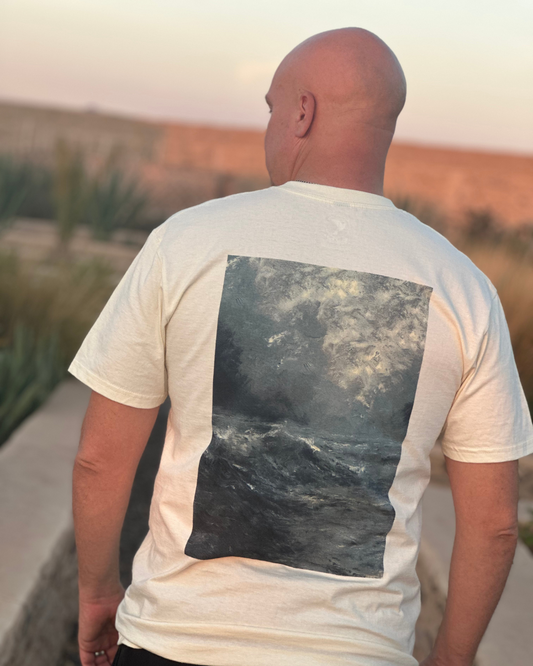 T-shirt  off-white  "Matière première"