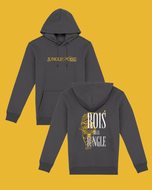 HOODIE ASPHALTE I JUNGLE NOIRE