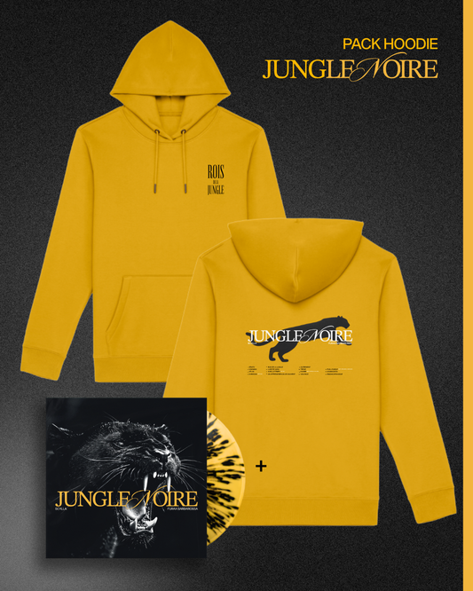 PACK HOODIE JAUNE + VINYLE COLLECTOR