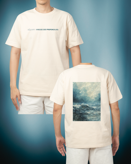 T-shirt  off-white  "Matière première"