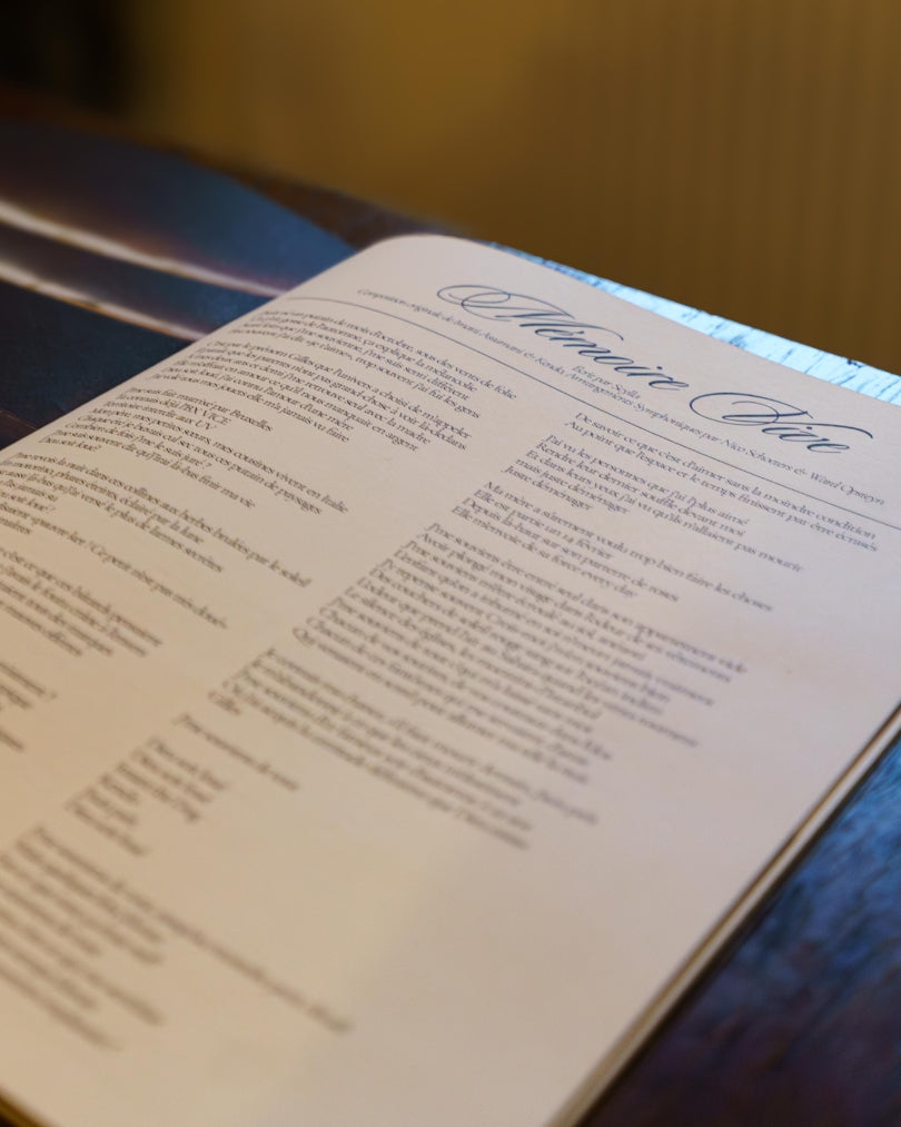 Livret Bozar  "Textes & Intentions" ✨