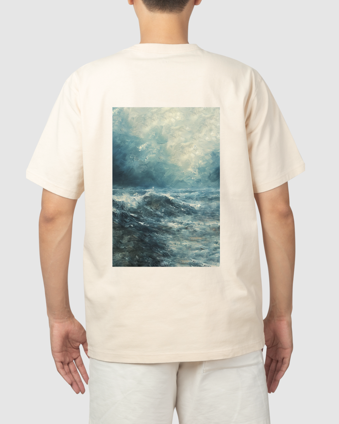 T-shirt  off-white  "Matière première"