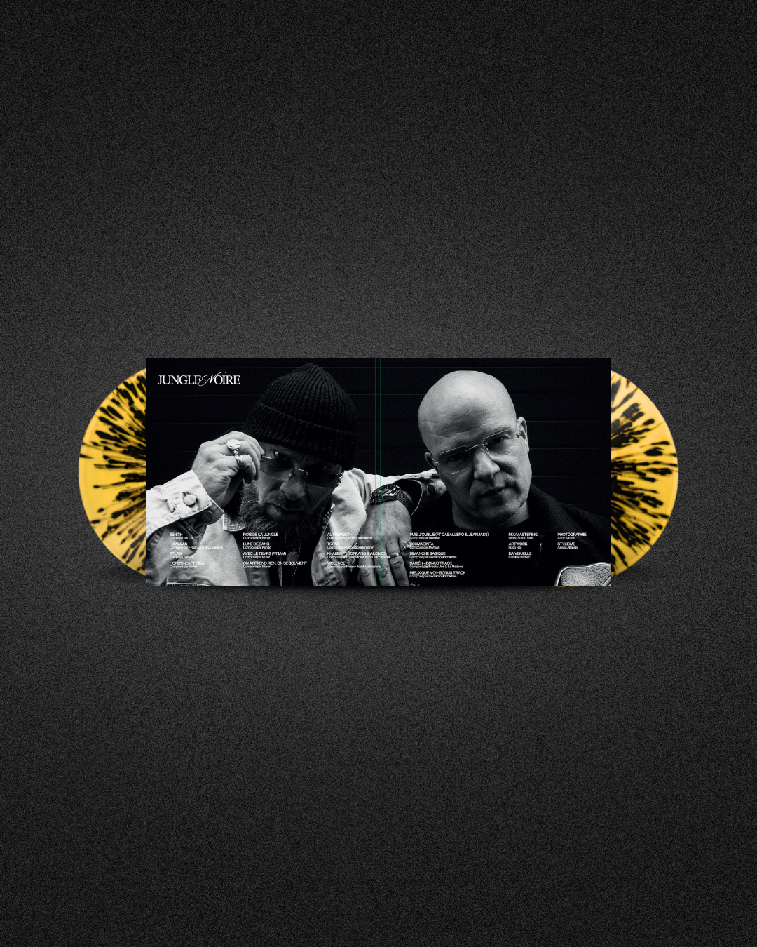 PACK HOODIE JAUNE + VINYLE COLLECTOR