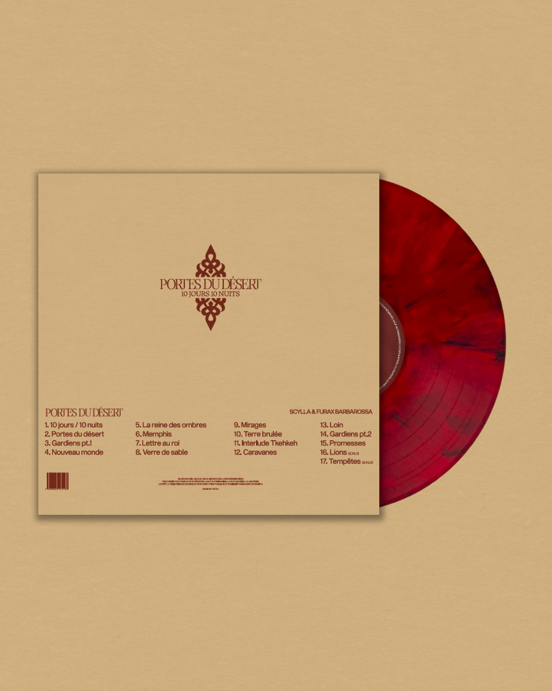 Double vinyle “Portes du Désert” - Version Collector I ÉDITION LIMITÉE