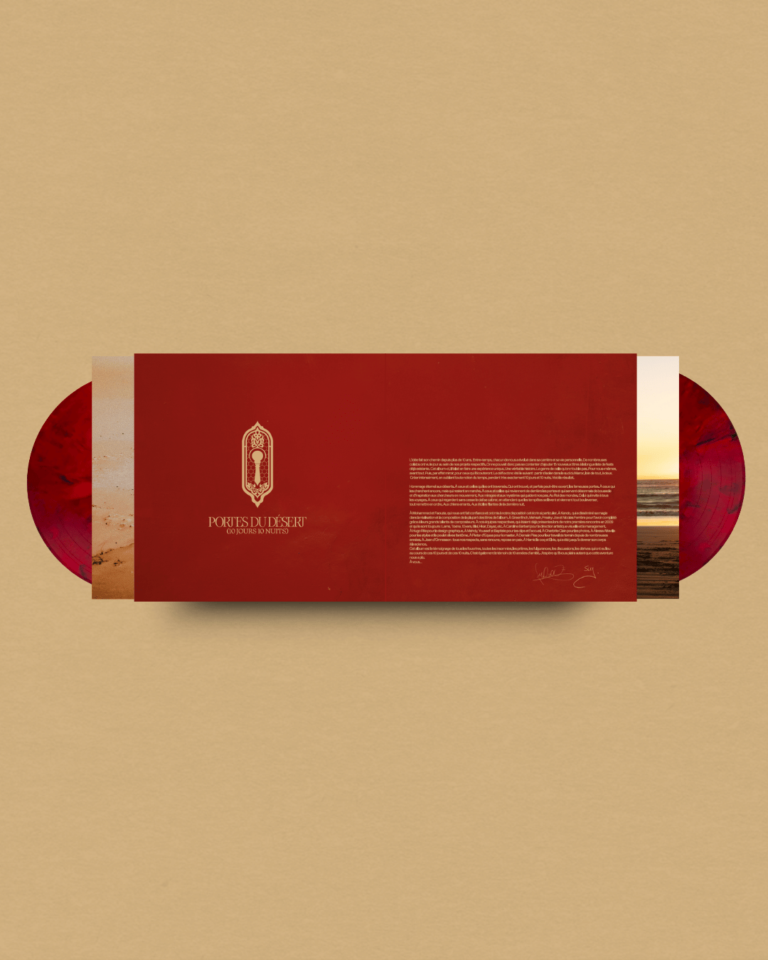 Double vinyle “Portes du Désert” - Version Collector I ÉDITION LIMITÉE