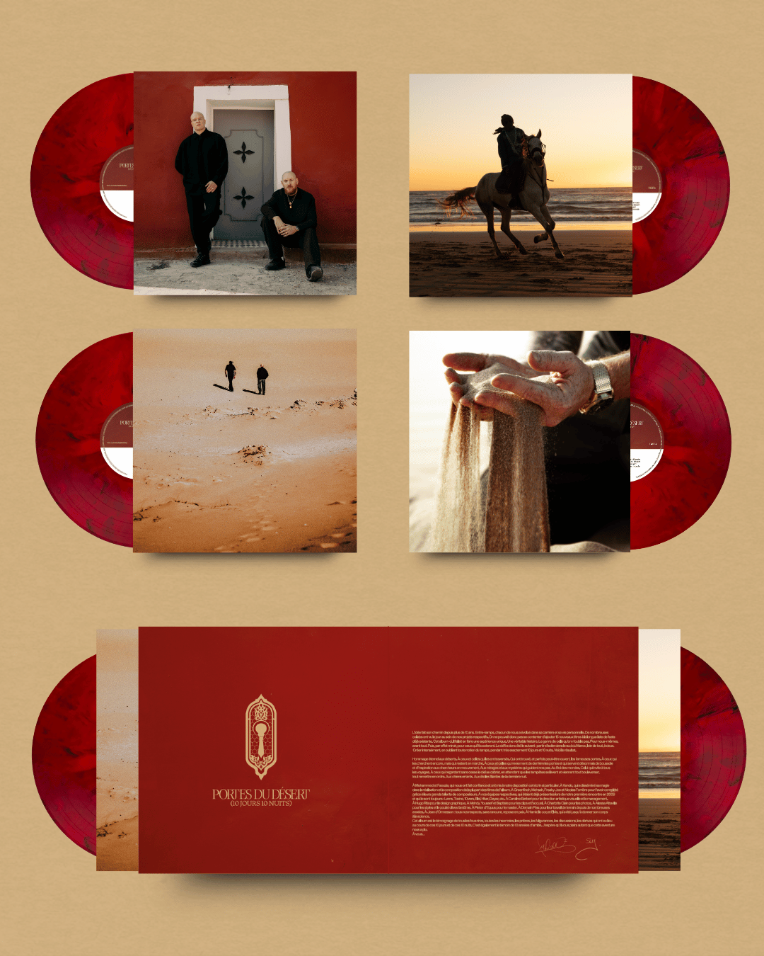 Double vinyle “Portes du Désert” - Version Collector I ÉDITION LIMITÉE