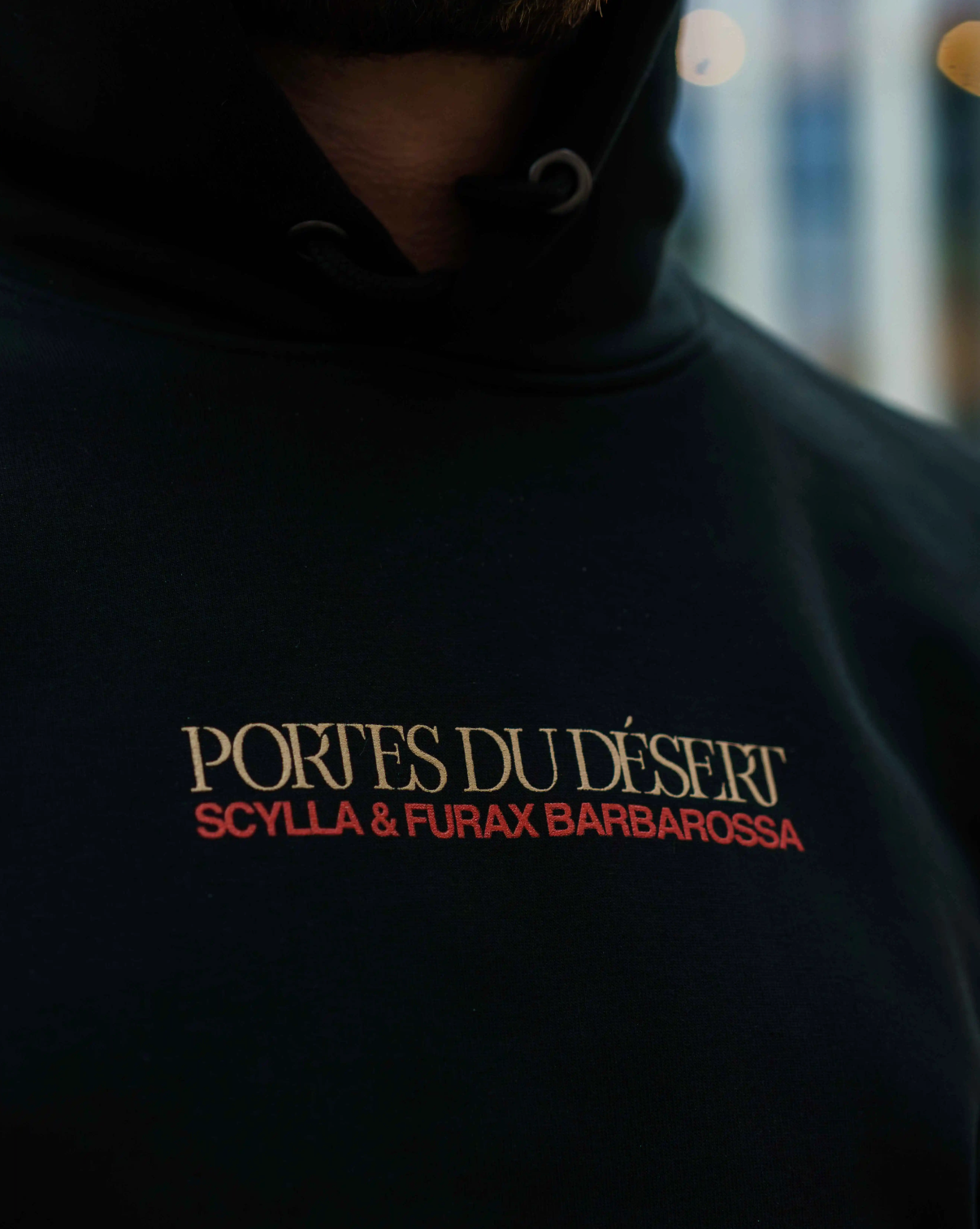 T-Shirt unisexe Noir “Portes du Désert”