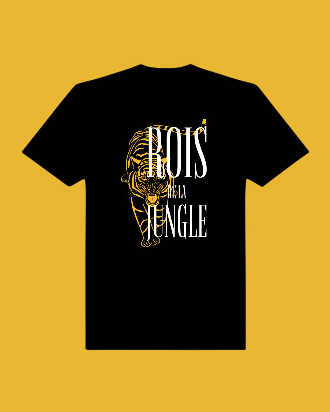 T-SHIRT "ROIS DE LA JUNGLE" I JUNGLE NOIRE